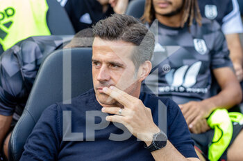 2022-08-20 - Fulham manager Marco Silva during the English championship Premier League football match between Fulham and Brentford on August 20, 2022 at Craven Cottage in London, England - FOOTBALL - ENGLISH CHAMP - FULHAM V BRENTFORD - ENGLISH PREMIER LEAGUE - SOCCER