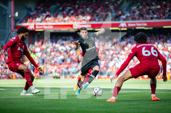 2022-08-27 - Bournemouth's midfielder Ryan Christie during the English championship Premier League football match between Liverpool and Bournemouth on August 27, 2022 at Anfield in Liverpool, England - FOOTBALL - ENGLISH CHAMP - LIVERPOOL V BOURNEMOUTH - ENGLISH PREMIER LEAGUE - SOCCER