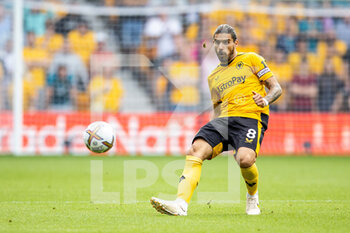 2022-08-28 - Wolverhampton Wanderers midfielder Ruben Neves during the English championship Premier League football match between Wolverhampton Wanderers and Newcastle United on August 28, 2022 at Molineux in Wolverhampton, England - FOOTBALL - ENGLISH CHAMP - WOLVERHAMPTON V NEWCASTLE - ENGLISH PREMIER LEAGUE - SOCCER