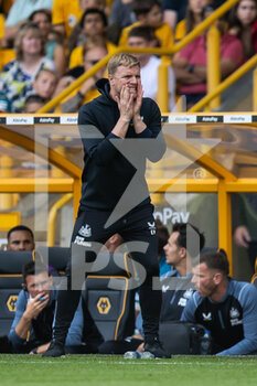 2022-08-28 - Newcastle Utd Manager Eddie Howe during the English championship Premier League football match between Wolverhampton Wanderers and Newcastle United on August 28, 2022 at Molineux in Wolverhampton, England - FOOTBALL - ENGLISH CHAMP - WOLVERHAMPTON V NEWCASTLE - ENGLISH PREMIER LEAGUE - SOCCER