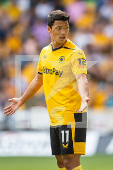 2022-08-28 - Wolverhampton Wanderers forward Hwang Hee-chan (11) during the English championship Premier League football match between Wolverhampton Wanderers and Newcastle United on August 28, 2022 at Molineux in Wolverhampton, England - FOOTBALL - ENGLISH CHAMP - WOLVERHAMPTON V NEWCASTLE - ENGLISH PREMIER LEAGUE - SOCCER