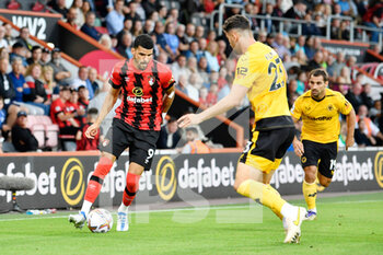 2022-09-01 - Dominic Solanke (9) of AFC Bournemouth during the English championship Premier League football match between Bournemouth and Wolverhampton Wanderers on August 31, 2022 at the Vitality Stadium in Bournemouth, England - FOOTBALL - ENGLISH CHAMP - BOURNEMOUTH V WOLVERHAMPTON - ENGLISH PREMIER LEAGUE - SOCCER
