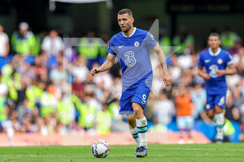 2022-09-03 - Mateo Kovacic (8) of Chelsea during the Premier League match between Chelsea and West Ham United at Stamford Bridge, London, England on 3 September 2022. Photo Nigel Keene / ProSportsImages / DPPI - FOOTBALL - ENGLISH CHAMP - CHELSEA V WEST HAM - ENGLISH PREMIER LEAGUE - SOCCER
