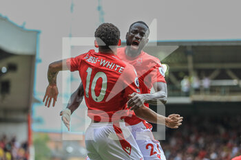 2022-09-03 - GOAL 1 - 0 Cheikhou Kouyate (21) of Nottingham Forest scores and celebrates during the Premier League match between Nottingham Forest and Bournemouth at the City Ground, Nottingham, England on 3 September 2022. Photo Jez Tighe / ProSportsImages / DPPI - FOOTBALL - ENGLISH CHAMP - NOTTINGHAM V BOURNEMOUTH - ENGLISH PREMIER LEAGUE - SOCCER
