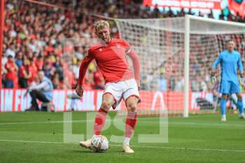 2022-09-03 - Joe Worrall (4) of Nottingham Forest during the Premier League match between Nottingham Forest and Bournemouth at the City Ground, Nottingham, England on 3 September 2022. Photo Jez Tighe / ProSportsImages / DPPI - FOOTBALL - ENGLISH CHAMP - NOTTINGHAM V BOURNEMOUTH - ENGLISH PREMIER LEAGUE - SOCCER