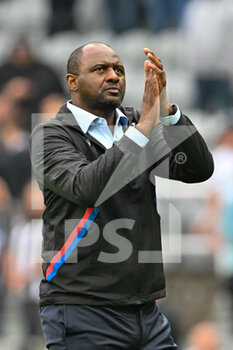 2022-09-03 - Crystal Palace manager Patrick Vieira during the Premier League match between Newcastle United and Crystal Palace at St. James’ Park, Newcastle, England on 3 September 2022. Photo Malcolm Mackenzie / ProSportsImages / DPPI - FOOTBALL - ENGLISH CHAMP - NEWCASTLE V CRYSTAL PALACE - ENGLISH PREMIER LEAGUE - SOCCER