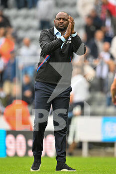 2022-09-03 - Crystal Palace manager Patrick Vieira during the Premier League match between Newcastle United and Crystal Palace at St. James’ Park, Newcastle, England on 3 September 2022. Photo Malcolm Mackenzie / ProSportsImages / DPPI - FOOTBALL - ENGLISH CHAMP - NEWCASTLE V CRYSTAL PALACE - ENGLISH PREMIER LEAGUE - SOCCER