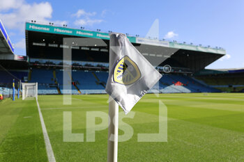 2022-10-16 - Corner flag illustration during the English championship Premier League football match between Leeds United and Arsenal on October 16, 2022 at Elland Road in Leeds, England - FOOTBALL - ENGLISH CHAMP - LEEDS V ARSENAL - ENGLISH PREMIER LEAGUE - SOCCER
