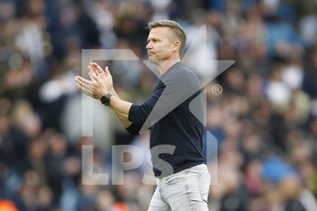 2022-10-16 - Leeds Manager Jesse Marsch at full time during the English championship Premier League football match between Leeds United and Arsenal on October 16, 2022 at Elland Road in Leeds, England - FOOTBALL - ENGLISH CHAMP - LEEDS V ARSENAL - ENGLISH PREMIER LEAGUE - SOCCER