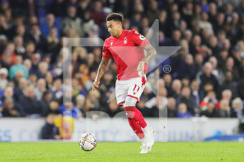 2022-10-19 - Jesse Lingard (11) of Nottingham Forest during the English championship Premier League football match between Brighton and Hove Albion and Nottingham Forest on October 18, 2022 at the American Express Community Stadium in Brighton and Hove, England - FOOTBALL - ENGLISH CHAMP - BRIGHTON V NOTTINGHAM - ENGLISH PREMIER LEAGUE - SOCCER
