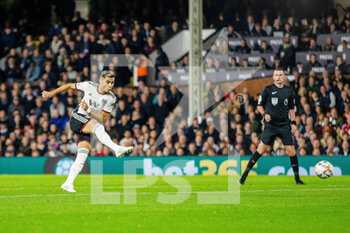 2022-10-20 - Fulham midfielder Andreas Pereira during the English championship Premier League football match between Fulham and Aston Villa on October 20, 2022 at Craven Cottage in London, England - FOOTBALL - ENGLISH CHAMP - FULHAM V ASTON VILLA - ENGLISH PREMIER LEAGUE - SOCCER