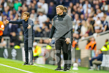 2022-10-23 - Eddie Howe Manager of Newcastle United during the English championship Premier League football match between Tottenham Hotspur and Newcastle United on October 23, 2022 at Tottenham Hotspur Stadium in London, England - FOOTBALL - ENGLISH CHAMP - TOTTENHAM V NEWCASTLE - ENGLISH PREMIER LEAGUE - SOCCER