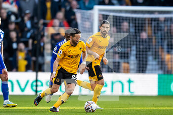 2022-10-23 - Wolverhampton Wanderers midfielder Joao Moutinho during the English championship Premier League football match between Wolverhampton Wanderers and Leicester City on October 23, 2022 at Molineux in Wolverhampton, England - FOOTBALL - ENGLISH CHAMP - WOLVERHAMPTON V LEICESTER - ENGLISH PREMIER LEAGUE - SOCCER