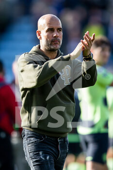 2022-10-29 - Manchester City Head Coach Pep Guardiola after the English championship Premier League football match between Leicester City and Manchester City on October 29, 2022 at the King Power Stadium in Leicester, England - FOOTBALL - ENGLISH CHAMP - LEICESTER V MANCHESTER CITY - ENGLISH PREMIER LEAGUE - SOCCER