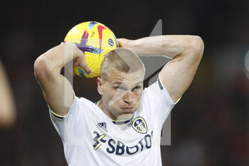 2022-10-29 - Leeds defender Rasmus Kristensen during the English championship Premier League football match between Liverpool and Leeds United on October 29, 2022 at Anfield stadium in Liverpool, England - FOOTBALL - ENGLISH CHAMP - LIVERPOOL V LEEDS - ENGLISH PREMIER LEAGUE - SOCCER