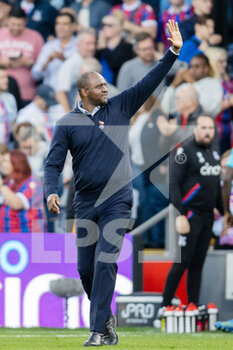 2022-10-29 - Crystal Palace FC Manager Patrick Vieira during the English championship Premier League football match between Crystal Palace and Southampton on October 29, 2022 at Selhurst Park in London, England - FOOTBALL - ENGLISH CHAMP - CRYSTAL PALACE V SOUTHAMPTON - ENGLISH PREMIER LEAGUE - SOCCER