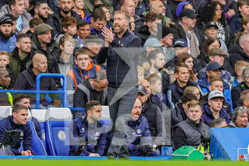 2022-11-06 - Graham Potter Manager of Chelsea during the English championship Premier League football match between Chelsea and Arsenal on November 5, 2022 at Stamford Bridge in London, England - FOOTBALL - ENGLISH CHAMP - CHELSEA V ARSENAL - ENGLISH PREMIER LEAGUE - SOCCER