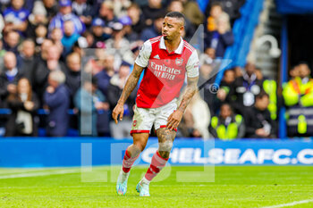 2022-11-06 - Gabriel Jesus (9) of Arsenal during the English championship Premier League football match between Chelsea and Arsenal on November 5, 2022 at Stamford Bridge in London, England - FOOTBALL - ENGLISH CHAMP - CHELSEA V ARSENAL - ENGLISH PREMIER LEAGUE - SOCCER