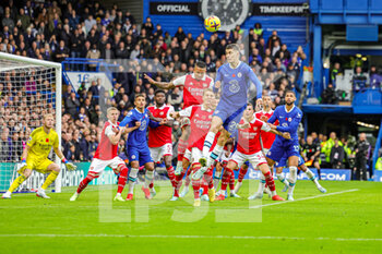 2022-11-06 - Kai Havertz (29) of Chelsea heads towards goal during the English championship Premier League football match between Chelsea and Arsenal on November 5, 2022 at Stamford Bridge in London, England - FOOTBALL - ENGLISH CHAMP - CHELSEA V ARSENAL - ENGLISH PREMIER LEAGUE - SOCCER