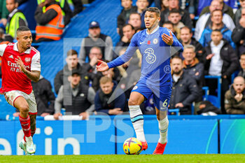 2022-11-06 - Thiago Silva (6) of Chelsea during the English championship Premier League football match between Chelsea and Arsenal on November 5, 2022 at Stamford Bridge in London, England - FOOTBALL - ENGLISH CHAMP - CHELSEA V ARSENAL - ENGLISH PREMIER LEAGUE - SOCCER