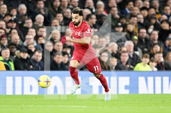 2022-11-06 - Liverpool forward Mohamed Salah during the English championship Premier League football match between Tottenham Hotspur and Liverpool on November 6, 2022 at Tottenham Hotspur Stadium in London, England - FOOTBALL - ENGLISH CHAMP - TOTTENHAM V LIVERPOOL - ENGLISH PREMIER LEAGUE - SOCCER
