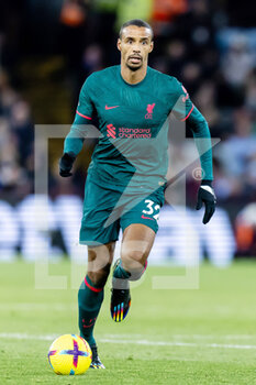 2022-12-26 - Liverpool defender Joel Matip during the English championship Premier League football match between Aston Villa and Liverpool on December 26, 2022 at Villa Park in Birmingham, England - FOOTBALL - ENGLISH CHAMP - ASTON VILLA V LIVERPOOL - ENGLISH PREMIER LEAGUE - SOCCER