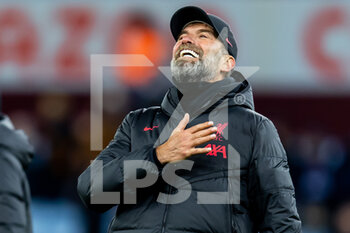 2022-12-26 - Liverpool Manager Jurgen Klopp celebrates at full time during the English championship Premier League football match between Aston Villa and Liverpool on December 26, 2022 at Villa Park in Birmingham, England - FOOTBALL - ENGLISH CHAMP - ASTON VILLA V LIVERPOOL - ENGLISH PREMIER LEAGUE - SOCCER