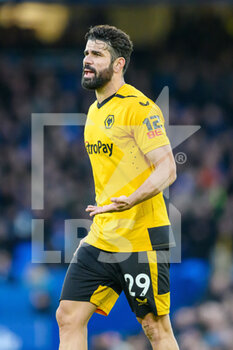 2022-12-26 - Wolves Diego Costa during the English championship Premier League football match between Everton and Wolverhampton Wanderers on December 26, 2022 at Goodison Park in Liverpool, England - FOOTBALL - ENGLISH CHAMP - EVERTON V WOLVERHAMPTON - ENGLISH PREMIER LEAGUE - SOCCER