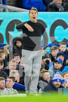 2022-12-26 - Wolves manager, Julen Lopetegui during the English championship Premier League football match between Everton and Wolverhampton Wanderers on December 26, 2022 at Goodison Park in Liverpool, England - FOOTBALL - ENGLISH CHAMP - EVERTON V WOLVERHAMPTON - ENGLISH PREMIER LEAGUE - SOCCER