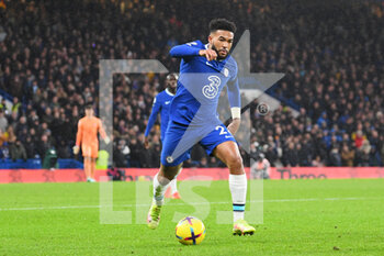 2022-12-27 - Chelsea defender Reece James during the English championship Premier League football match between Chelsea and Bournemouth on December 27, 2022 at Stamford Bridge in London, England - FOOTBALL - ENGLISH CHAMP - CHELSEA V BOURNEMOUTH - ENGLISH PREMIER LEAGUE - SOCCER