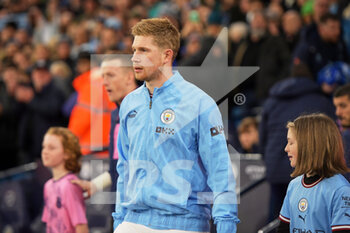 2022-12-31 - Manchester City midfielder Kevin De Bruyne during the English championship Premier League football match between Manchester City and Everton on 31 December 2022 at the Etihad Stadium in Manchester, England - FOOTBALL - ENGLISH CHAMP - MANCHESTER CITY V EVERTON - ENGLISH PREMIER LEAGUE - SOCCER
