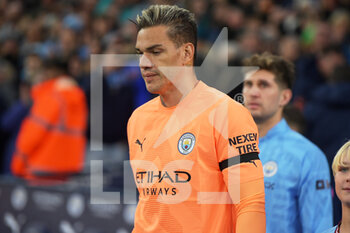 2022-12-31 - Manchester City goalkeeper Ederson during the English championship Premier League football match between Manchester City and Everton on 31 December 2022 at the Etihad Stadium in Manchester, England - FOOTBALL - ENGLISH CHAMP - MANCHESTER CITY V EVERTON - ENGLISH PREMIER LEAGUE - SOCCER