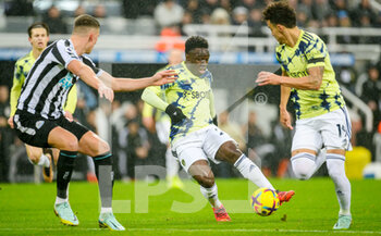 2022-12-31 - Leeds United Wilfried Gnonto during the English championship Premier League football match between Newcastle United and Leeds United on 31 December 2022 at St James park in Newcastle, England - FOOTBALL - ENGLISH CHAMP - NEWCASTLE V LEEDS - ENGLISH PREMIER LEAGUE - SOCCER