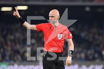 2022-02-24 - referee Sergey Karasev  - SSC NAPOLI VS FC BARCELLONA - UEFA EUROPA LEAGUE - SOCCER