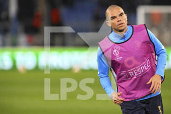 2022-02-24 - Pepe of F.C. Porto in action during the Knockout Round Play-Offs Leg Two - UEFA Europa League between SS Lazio and FC Porto at Stadio Olimpico on 24th of February, 2022 in Rome, Italy. - SS LAZIO VS FC PORTO - UEFA EUROPA LEAGUE - SOCCER