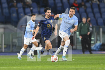 2022-02-24 - in action during the Knockout Round Play-Offs Leg Two - UEFA Europa League between SS Lazio and FC Porto at Stadio Olimpico on 24th of February, 2022 in Rome, Italy. - SS LAZIO VS FC PORTO - UEFA EUROPA LEAGUE - SOCCER