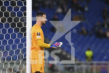 2022-02-24 - Diogo Costa of F.C. Porto in action during the Knockout Round Play-Offs Leg Two - UEFA Europa League between SS Lazio and FC Porto at Stadio Olimpico on 24th of February, 2022 in Rome, Italy. - SS LAZIO VS FC PORTO - UEFA EUROPA LEAGUE - SOCCER