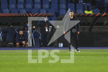 2022-02-24 - Sérgio Conceição of F.C. Porto  during the Knockout Round Play-Offs Leg Two - UEFA Europa League between SS Lazio and FC Porto at Stadio Olimpico on 24th of February, 2022 in Rome, Italy. - SS LAZIO VS FC PORTO - UEFA EUROPA LEAGUE - SOCCER