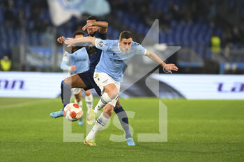 2022-02-24 - Adam Marušić of SS LAZIO in action during the Knockout Round Play-Offs Leg Two - UEFA Europa League between SS Lazio and FC Porto at Stadio Olimpico on 24th of February, 2022 in Rome, Italy. - SS LAZIO VS FC PORTO - UEFA EUROPA LEAGUE - SOCCER