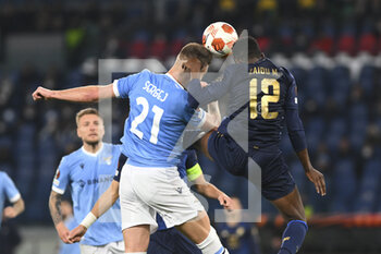 2022-02-24 - Sergej Milinković-Savić of SS LAZIO in action during the Knockout Round Play-Offs Leg Two - UEFA Europa League between SS Lazio and FC Porto at Stadio Olimpico on 24th of February, 2022 in Rome, Italy. - SS LAZIO VS FC PORTO - UEFA EUROPA LEAGUE - SOCCER