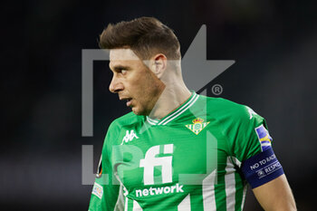 2022-02-24 - Joaquin Sanchez of Real Betis during the UEFA Europa League, Play-off, 2nd leg football match between Real Betis and Zenit on February 24, 2022 at Ramon Sanchez-Pizjuan stadium in Sevilla, Spain - REAL BETIS VS ZENIT - UEFA EUROPA LEAGUE - SOCCER