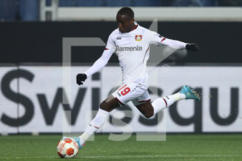 2022-03-10 - Moussa Diaby (Bayer 04 Leverkusen) in action - ATALANTA BC VS BAYER LEVERKUSEN - UEFA EUROPA LEAGUE - SOCCER