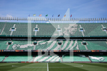 2022-03-09 - General view before the UEFA Europa League, Round of 16, 1st leg football match between Real Betis and Eintracht Frankfurt on March 9, 2022 at Benito Villamarin stadium in Sevilla, Spain - REAL BETIS VS EINTRACHT FRANKFURT - UEFA EUROPA LEAGUE - SOCCER