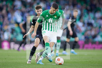 2022-03-09 - Guido Rodriguez of Real Betis during the UEFA Europa League, Round of 16, 1st leg football match between Real Betis and Eintracht Frankfurt on March 9, 2022 at Benito Villamarin stadium in Sevilla, Spain - REAL BETIS VS EINTRACHT FRANKFURT - UEFA EUROPA LEAGUE - SOCCER