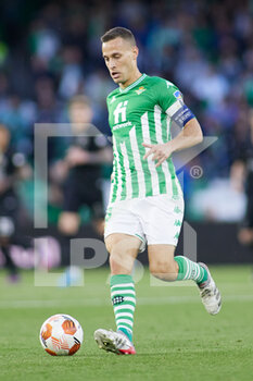 2022-03-09 - Sergio Canales of Real Betis during the UEFA Europa League, Round of 16, 1st leg football match between Real Betis and Eintracht Frankfurt on March 9, 2022 at Benito Villamarin stadium in Sevilla, Spain - REAL BETIS VS EINTRACHT FRANKFURT - UEFA EUROPA LEAGUE - SOCCER