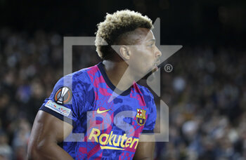 2022-03-10 - Adama Traore of Barcelona during the UEFA Europa League, Round of 16, 1st leg football match between FC Barcelona and Galatasaray on March 10, 2022 at Camp Nou stadium in Barcelona, Spain - FC BARCELONA VS GALATASARAY - UEFA EUROPA LEAGUE - SOCCER
