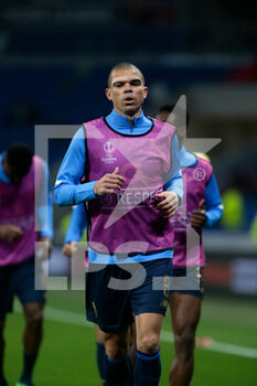 2022-03-17 - Pepe of Fc Porto during the UEFA Europa League, Round of 16, 2nd leg football match between Olympique Lyonnais (Lyon) and FC Porto on March 17, 2022 at Groupama stadium in Decines-Charpieu near Lyon, France - OLYMPIQUE LYONNAIS VS FC PORTO - UEFA EUROPA LEAGUE - SOCCER