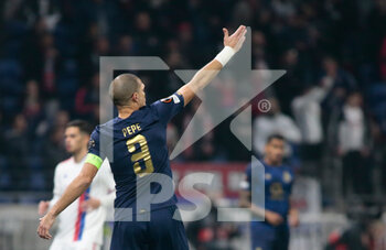 2022-03-17 - Pepe of Fc Porto during the UEFA Europa League, Round of 16, 2nd leg football match between Olympique Lyonnais (Lyon) and FC Porto on March 17, 2022 at Groupama stadium in Decines-Charpieu near Lyon, France - OLYMPIQUE LYONNAIS VS FC PORTO - UEFA EUROPA LEAGUE - SOCCER