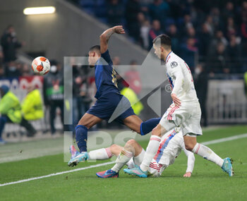 2022-03-17 - Galeno of Fc Porto during the UEFA Europa League, Round of 16, 2nd leg football match between Olympique Lyonnais (Lyon) and FC Porto on March 17, 2022 at Groupama stadium in Decines-Charpieu near Lyon, France - OLYMPIQUE LYONNAIS VS FC PORTO - UEFA EUROPA LEAGUE - SOCCER