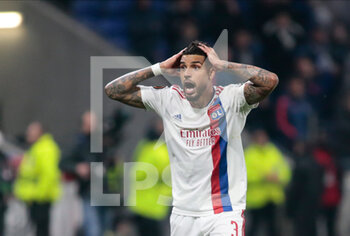2022-03-17 - Emerson of Olympique Lyonnais during the UEFA Europa League, Round of 16, 2nd leg football match between Olympique Lyonnais (Lyon) and FC Porto on March 17, 2022 at Groupama stadium in Decines-Charpieu near Lyon, France - OLYMPIQUE LYONNAIS VS FC PORTO - UEFA EUROPA LEAGUE - SOCCER